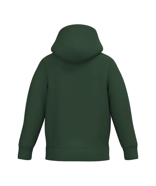 K477 - Kindersweater met capuchon Forest Green
