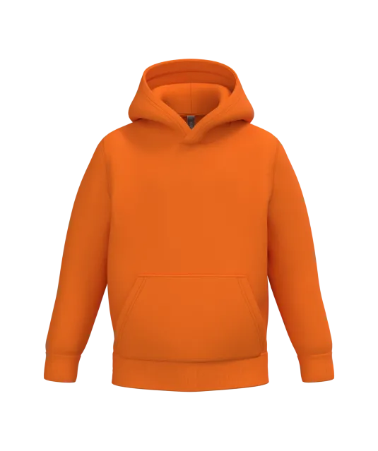 K477 - Kindersweater met capuchon Orange