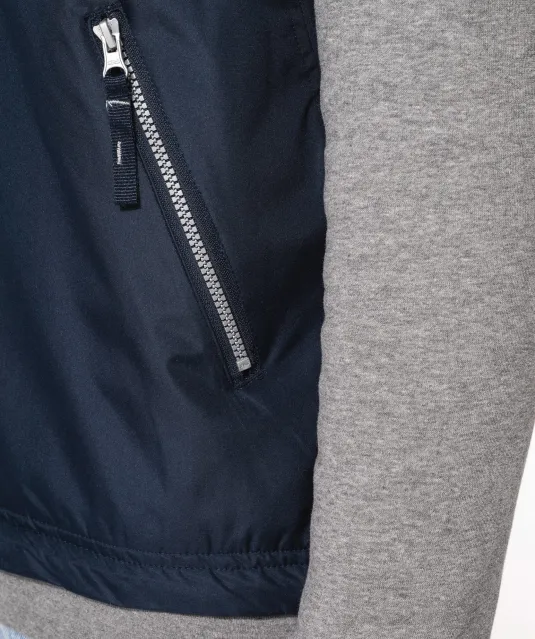 K659 - Met fleece gevoerde bodywarmer heren Convoy Grey