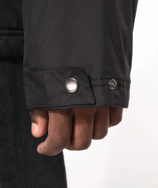 K639 - Herenjack met afneembare mouwen Black / Orange
