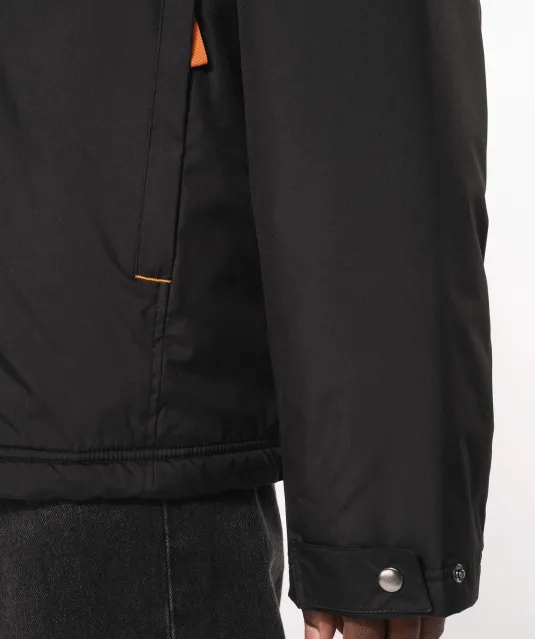 K639 - Herenjack met afneembare mouwen Black / Orange