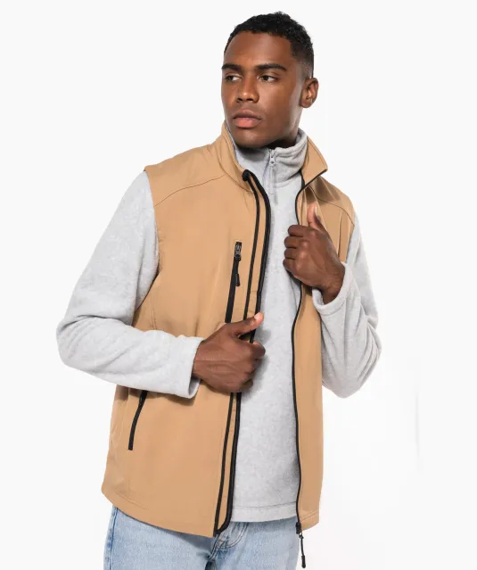 K403 - Softshell bodywarmer Black