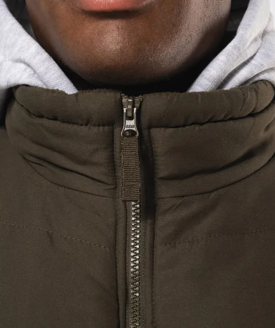 K6118 - Met fleece gevoerde bodywarmer Black