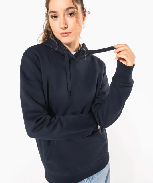 K443 - Sweater met capuchon White