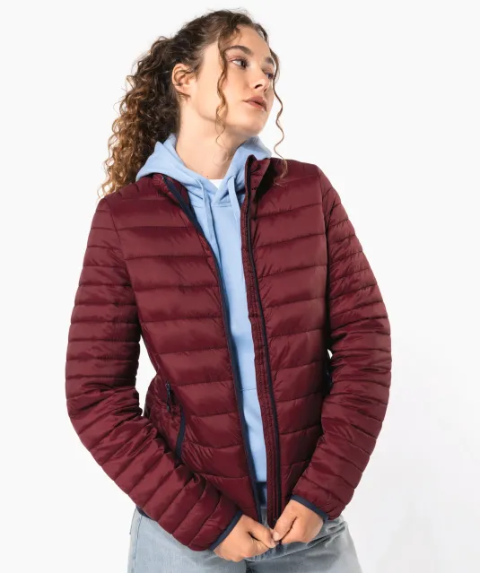 K6121 - Ladies' lightweight padded jacket Black
