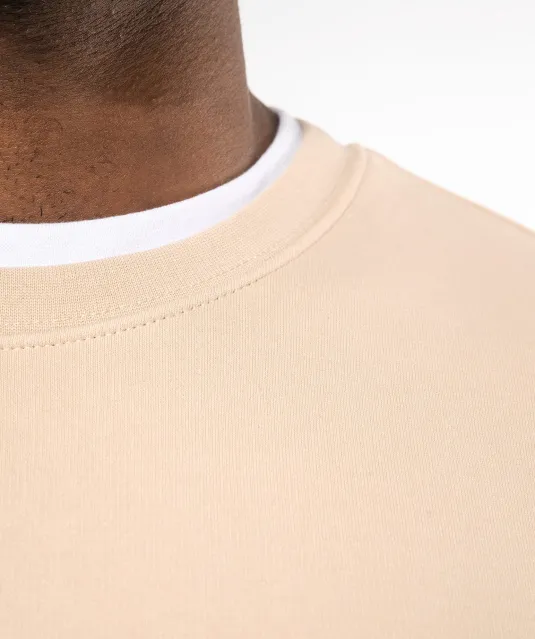 K4025 - Ecologische sweater met ronde hals White