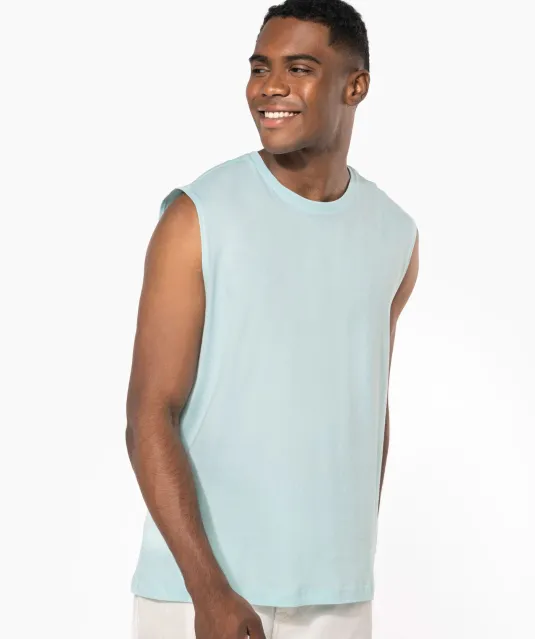 K3022IC - Mouwloos heren T-shirt Bio 150 IC White