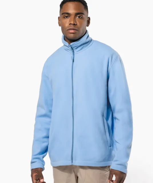 K911 - Microfleece met rits heren Dark Grey