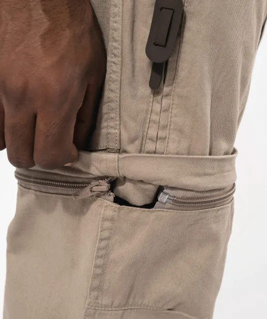 K785 - Heren 2-in-1 broek met meerdere zakken Black