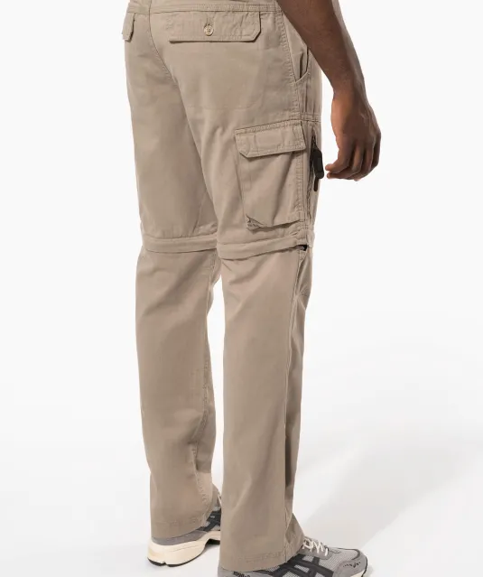 K785 - Heren 2-in-1 broek met meerdere zakken Black