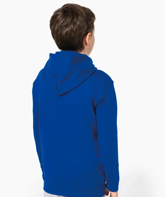 K477 - Kindersweater met capuchon Black