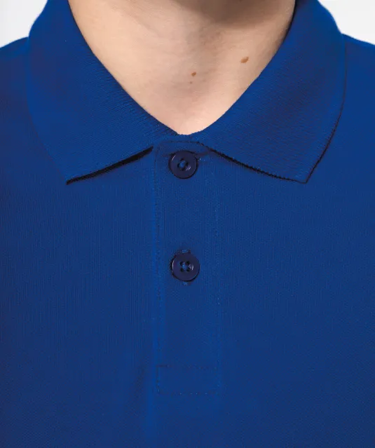 K268 - Kinderpolo met korte mouwen White