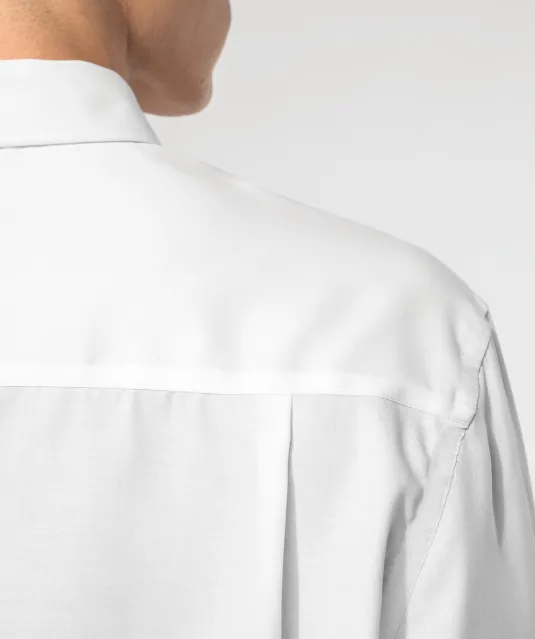 K537 - Heren non-iron overhemd lange mouwen White