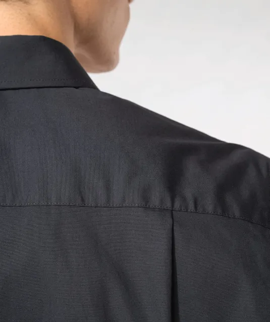 K543 - Heren poplin overhemd korte mouwen White