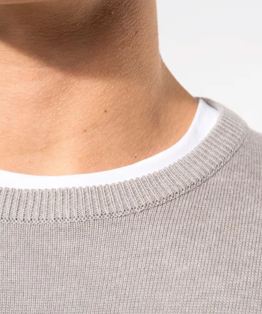 K967 - Herenpullover met ronde hals Black