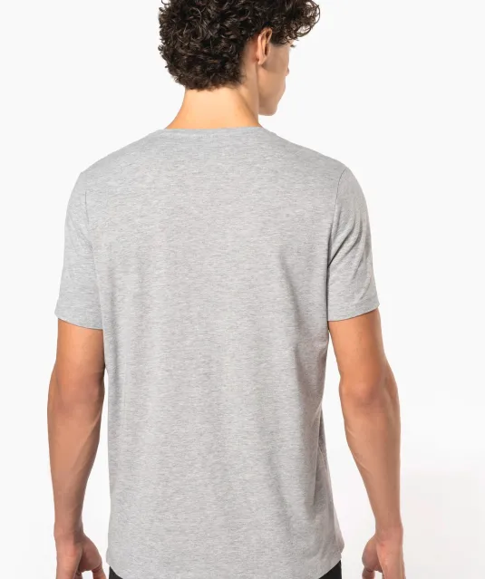 K3014 - T-shirt korte mouwen V-hals White