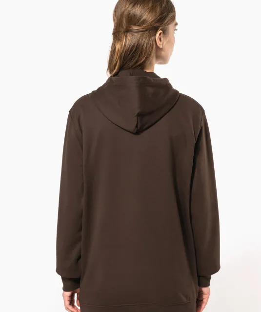 K479 - Sweatvest met capuchon Black