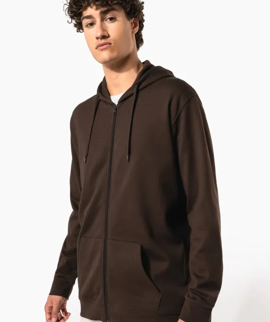 K479 - Sweatvest met capuchon Black