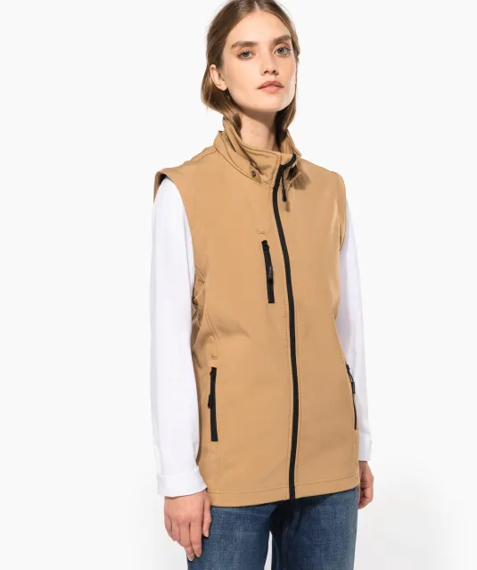 K422 - 3-laags uniseks softshelljas met afneembare capuchon en mouwen Black