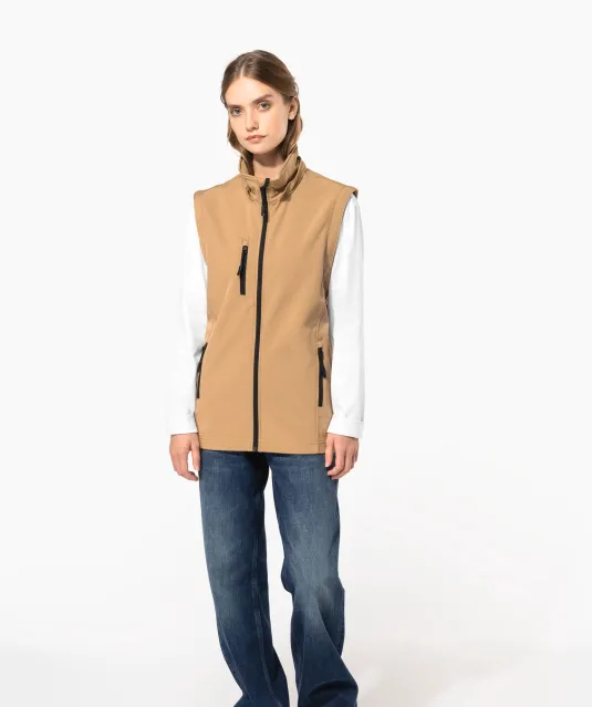 K422 - 3-laags uniseks softshelljas met afneembare capuchon en mouwen Black