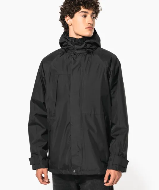 K657 - Parka 3-In-1 Black