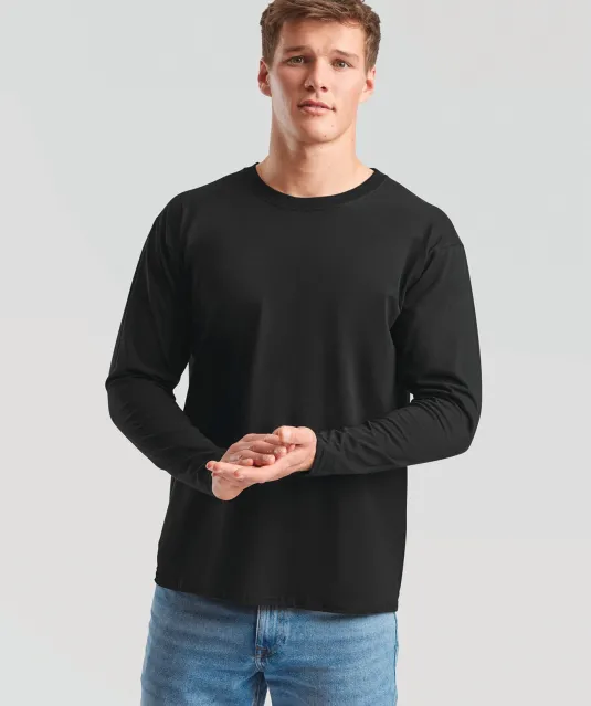 SC201 - Valueweight Long Sleeve T (61-038-0) White
