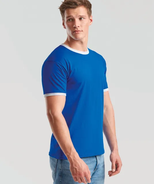 SC61168 - Valueweight Ringer T Red / White