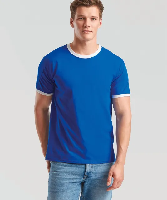 SC61168 - Valueweight Ringer T Red / White