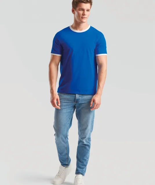 SC61168 - Valueweight Ringer T Red / White