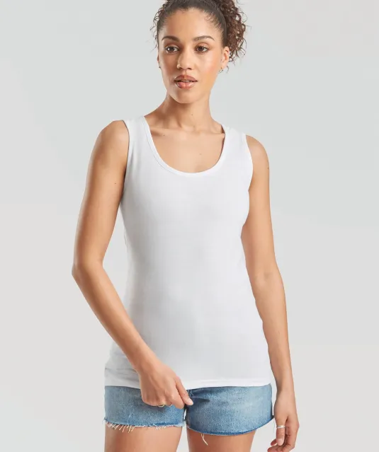 SC61376 - Lady-fit Valueweight Vest (61-376-0) White
