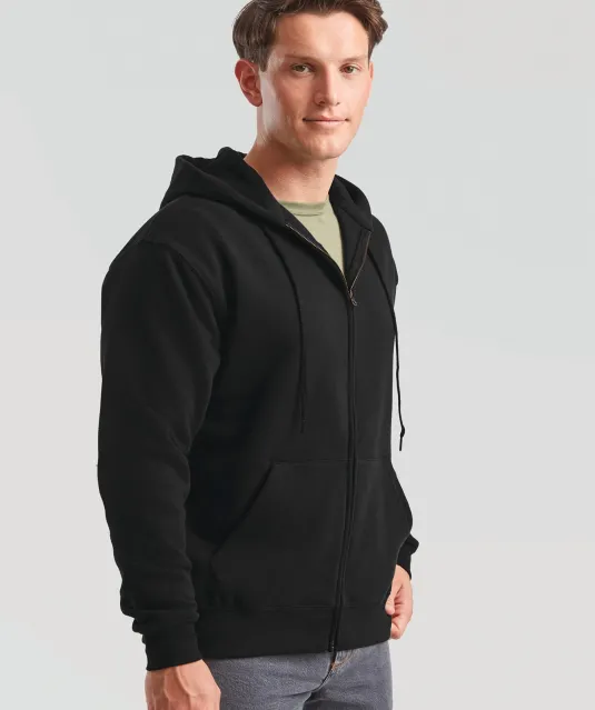 SC361C - Men's Premium Full Zip Hooded Sweatshirt (62-034-0) Charcoal