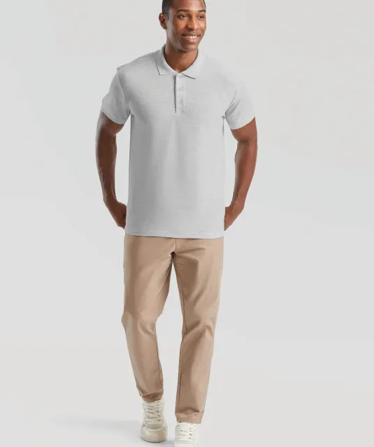 SC63204 - Heavy 65/35 Polo (63-204-0) White