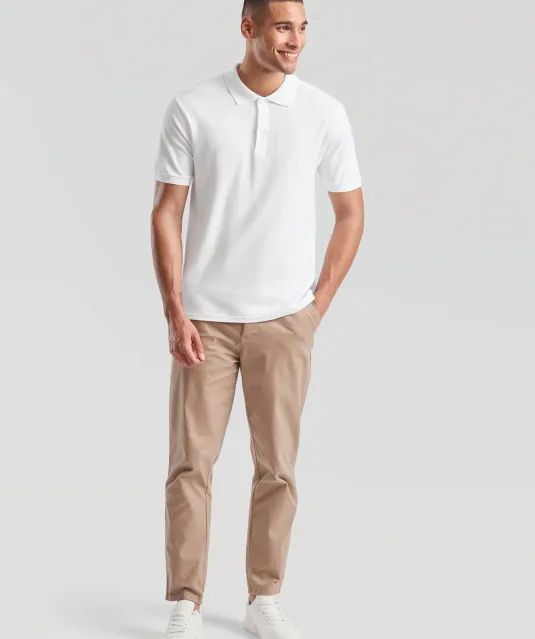 SC63218 - Premium Polo (63-218-0) White