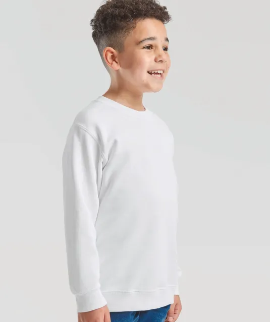 SC62041 - Kids Classic Set-in Sweater (62-041-0) White
