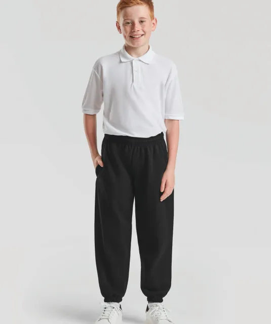 SC64051 - Klassieke joggingbroek met elastisch enkelboord (64-051-0) Black