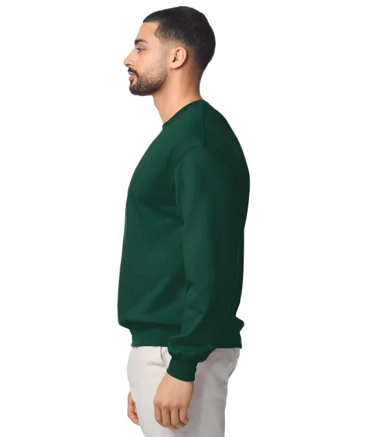 GI18000 - Heavy Blend™ Adult Sweater met ronde hals White