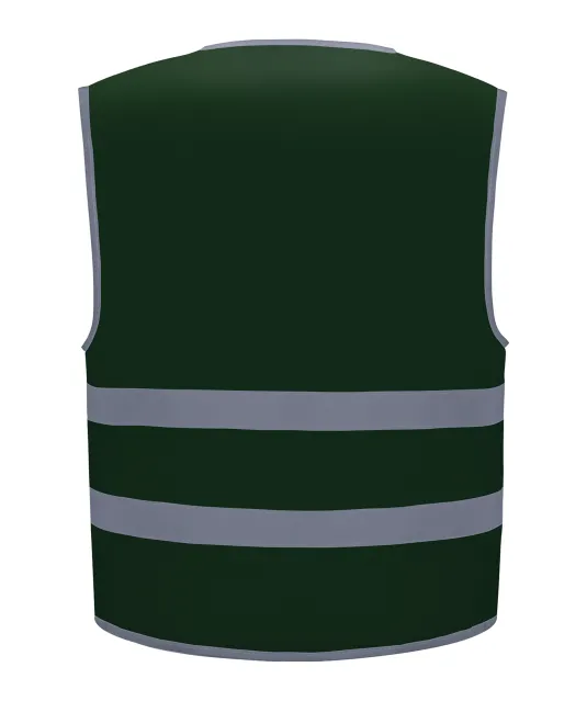 YHVW102CH - Veiligheidshesje met reflecterende zoom en strepen Paramedic green