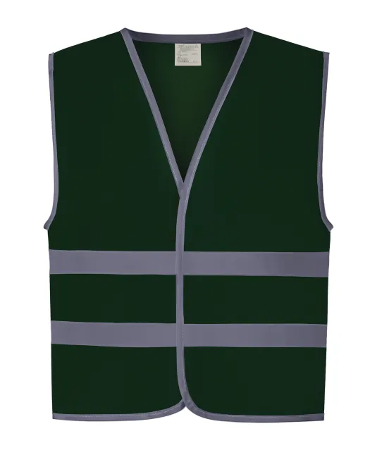 YHVW102CH - Veiligheidshesje met reflecterende zoom en strepen Paramedic green