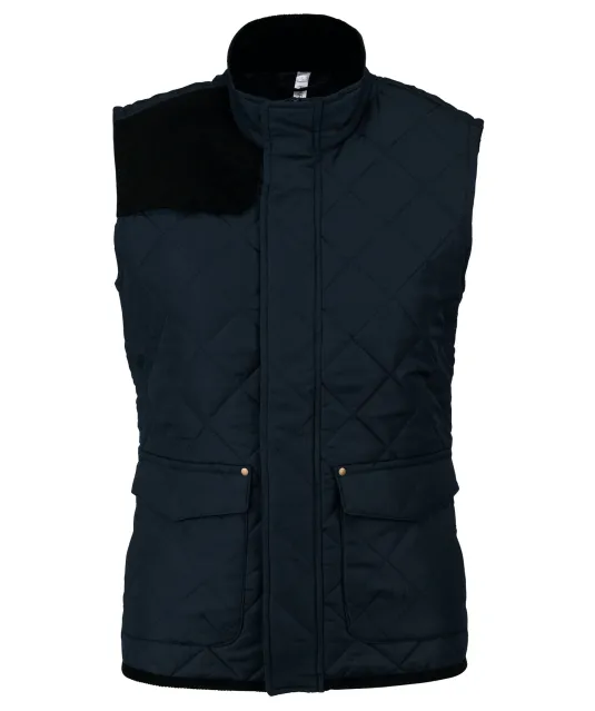K6125 - Gewatteerde damesbodywarmer Navy / Black