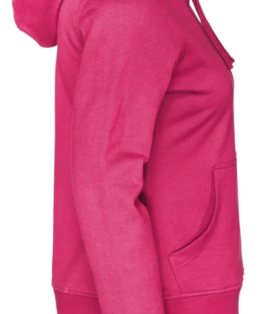 HOODIE LADY - GOTS GECERTIFICEERD Fuchsia