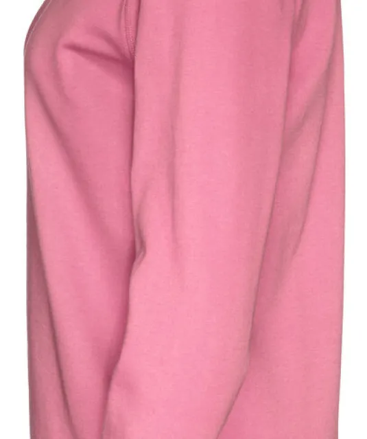 SWEATER CREW NECK UNISEX - GOTS GECERTIFICEERD Roze