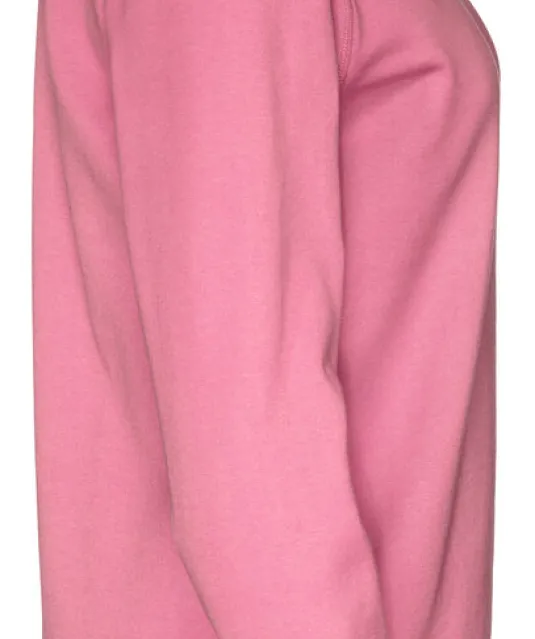 SWEATER CREW NECK UNISEX - GOTS GECERTIFICEERD Roze
