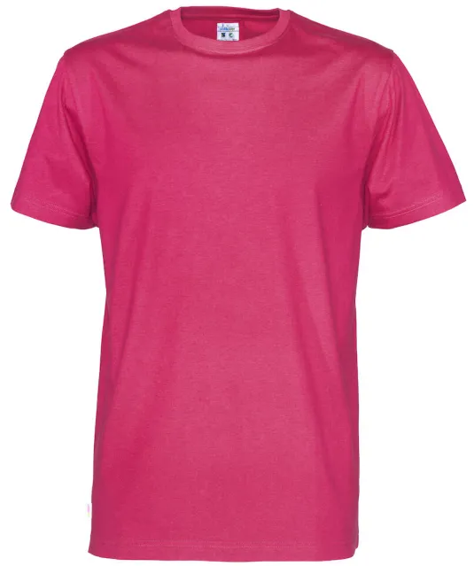 T-SHIRT MAN - GOTS GECERTIFICEERD Fuchsia