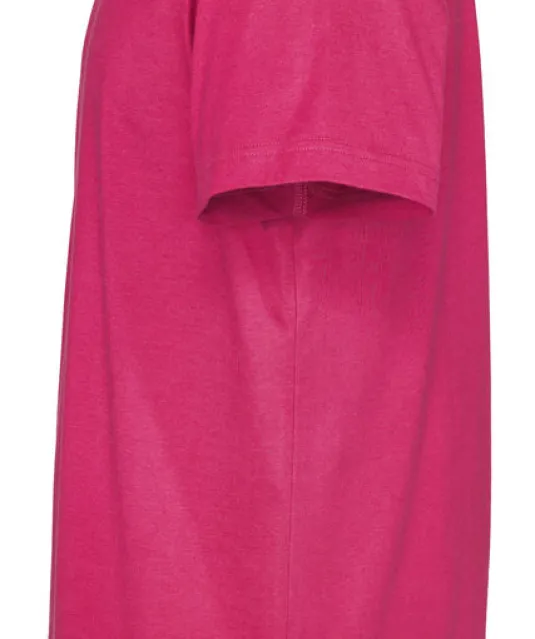 T-SHIRT MAN - GOTS GECERTIFICEERD Fuchsia