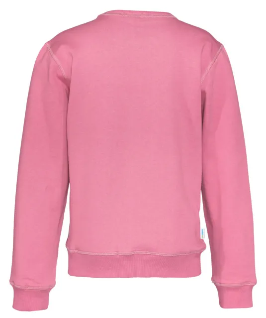 SWEATER CREW NECK KID - GOTS GECERTIFICEERD Roze