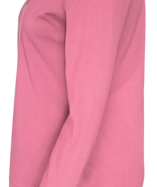 POLO PIQUE LONG SLEEVE LADY - GOTS GECERTIFICEERD Roze