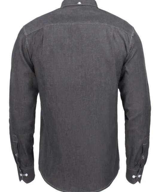 Jupiter Hemd Heren Denim zwart