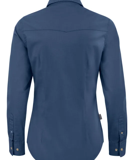 Treemore  Hemd Dames Vintage blauw