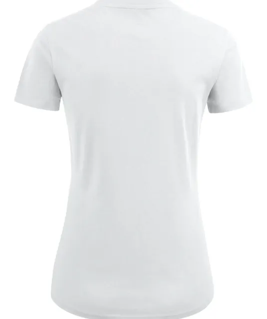 American U  T-Shirt Dames Wit