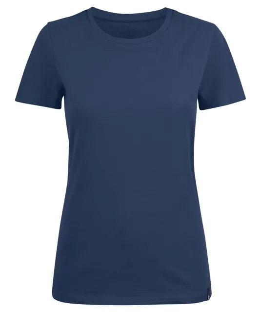 American U  T-Shirt Dames Wit